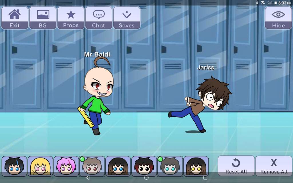 Jarris run! (Gacha life) | Baldi's Basics Amino