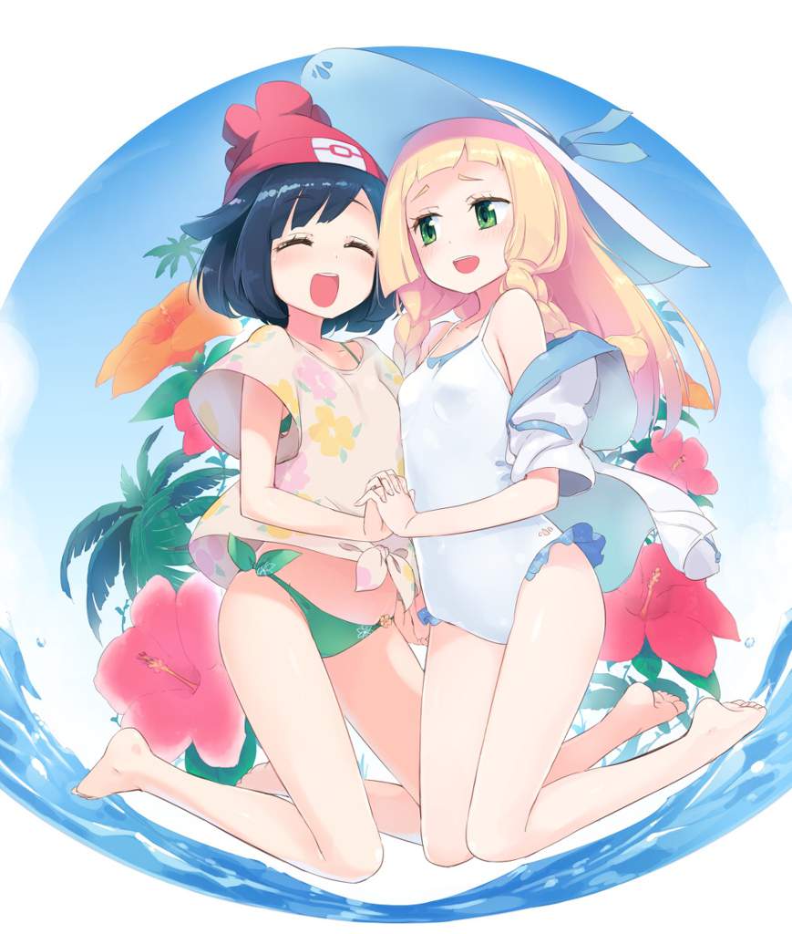 Lillie x Moon.