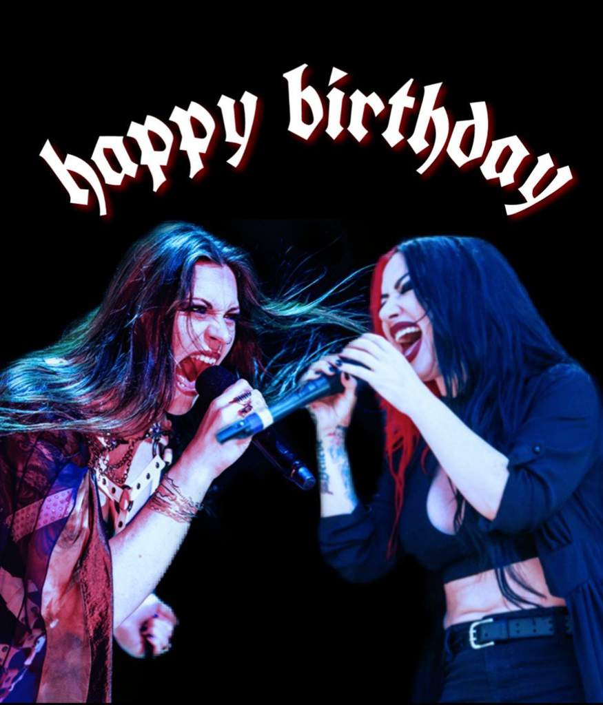 Happy Birthday Floor Jansen & Ash Costello | Pop Punk Amino