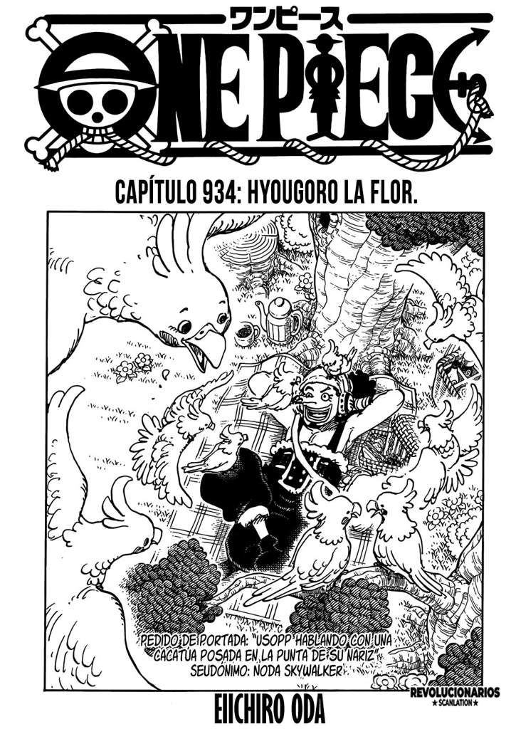 Manga One Piece Capitulo 934 One Piece Amino