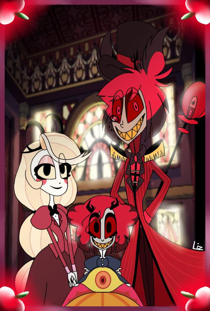 Chalastor Family Portrait | Hazbin Hotel (official) Amino