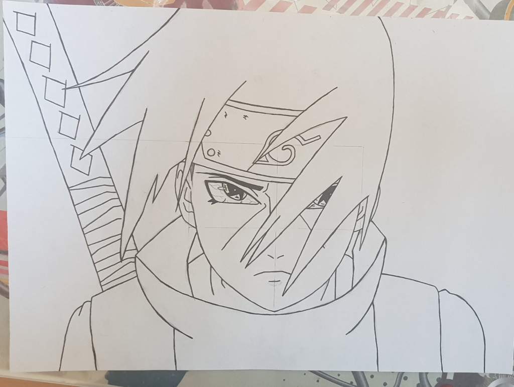 Itachi Uchiha drawing process | Anime Amino