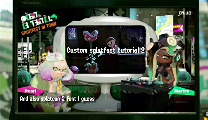 Another Custom Splatfest Template+How to use splatoon 2 Font in Android ...