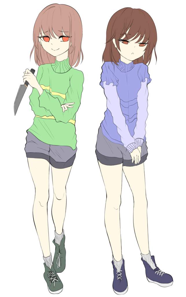 #Fanart Chara and Frisk | Undertale Amino