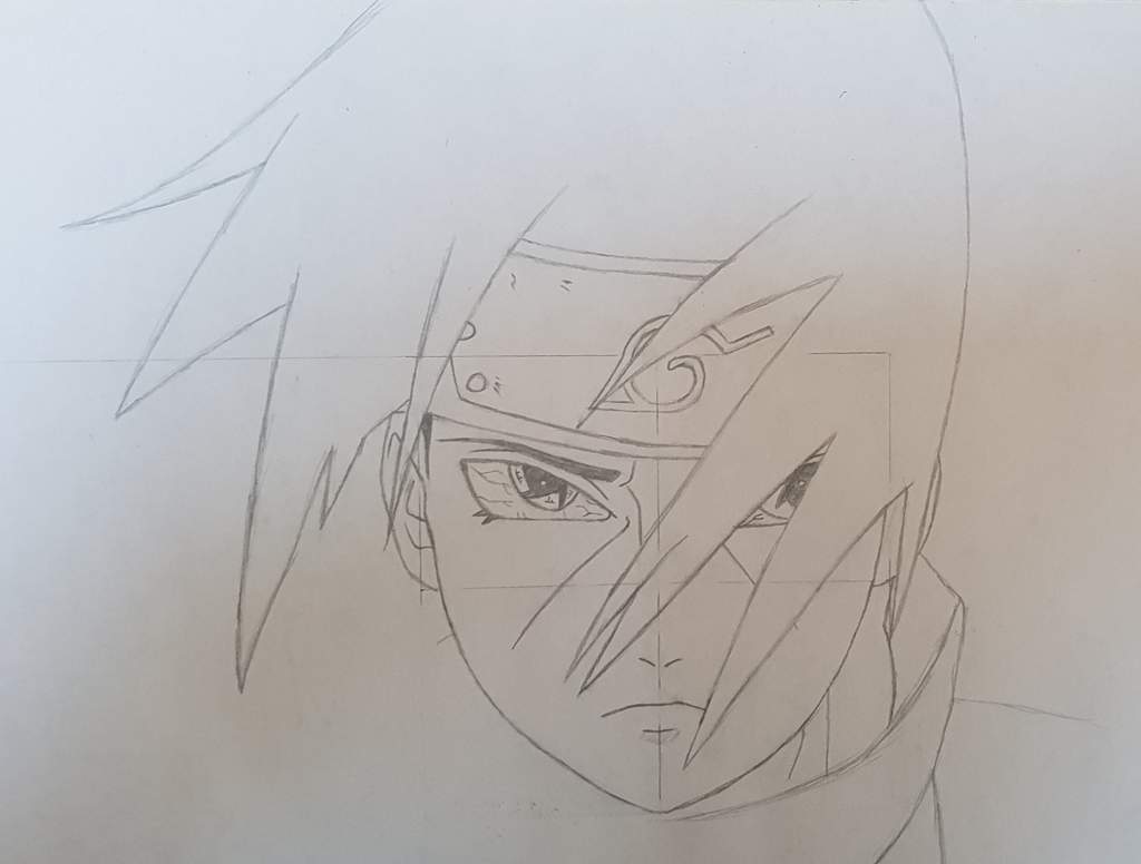 Itachi Uchiha drawing process | Anime Amino