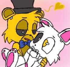 GOLDEN FREDDY Y MANGLE (ship) | FNaF Amino [ Español ] Amino