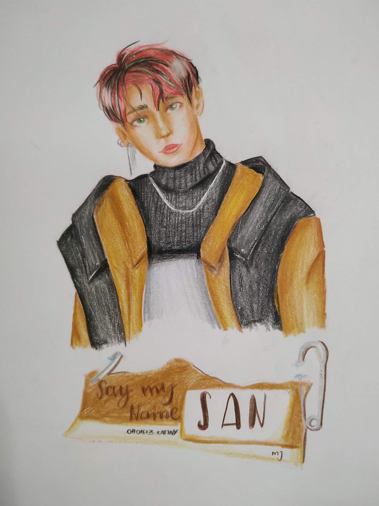 SAN FAN ART | ATEEZ 에이티즈 AMINO Amino