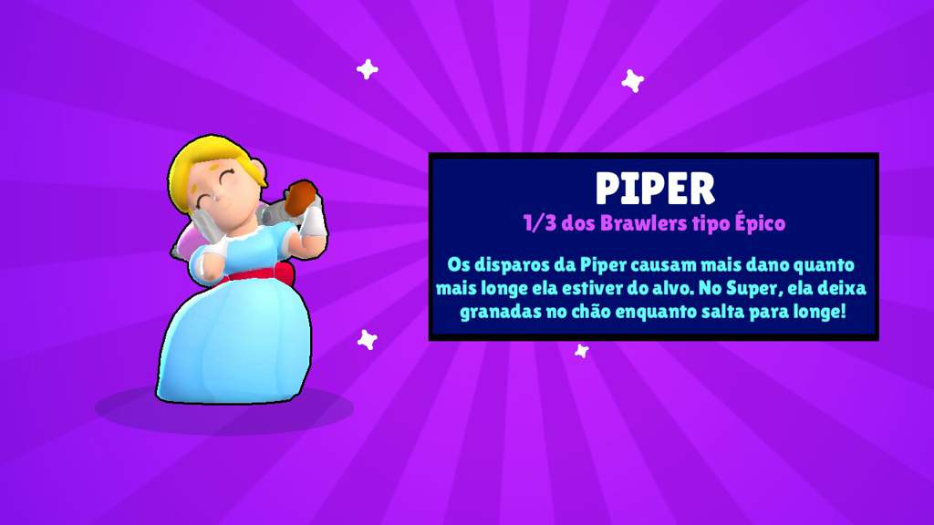 Ganhei A Piper Brawl Stars Amino Oficial Amino - brawl stars ganhei a piper