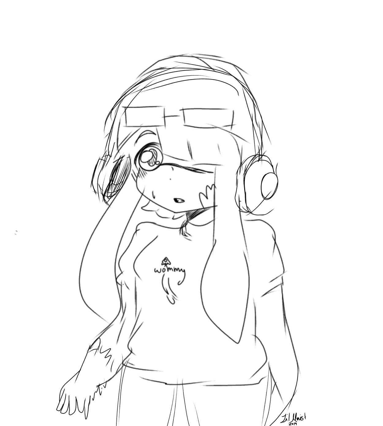 meg doodle | SMG4 Amino