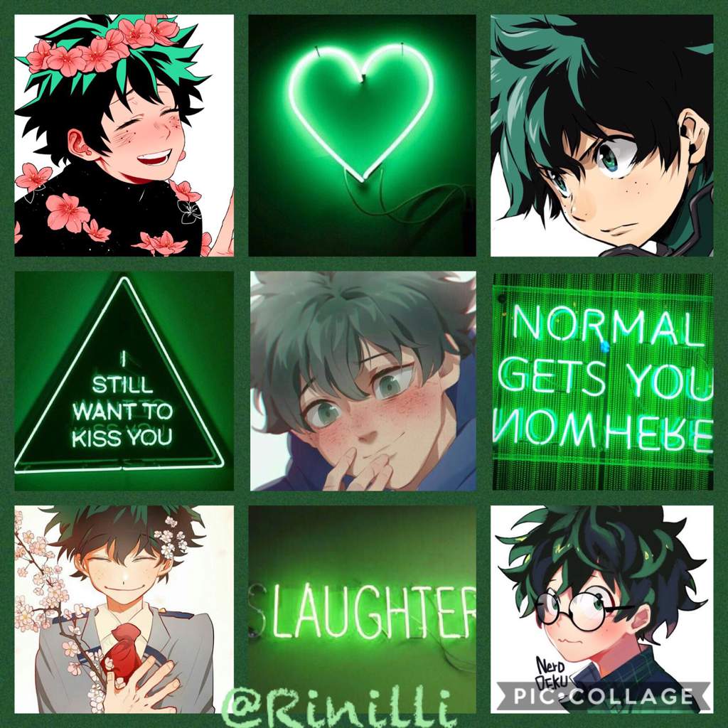 Deku/Green Aesthetic! | aesthetics Amino