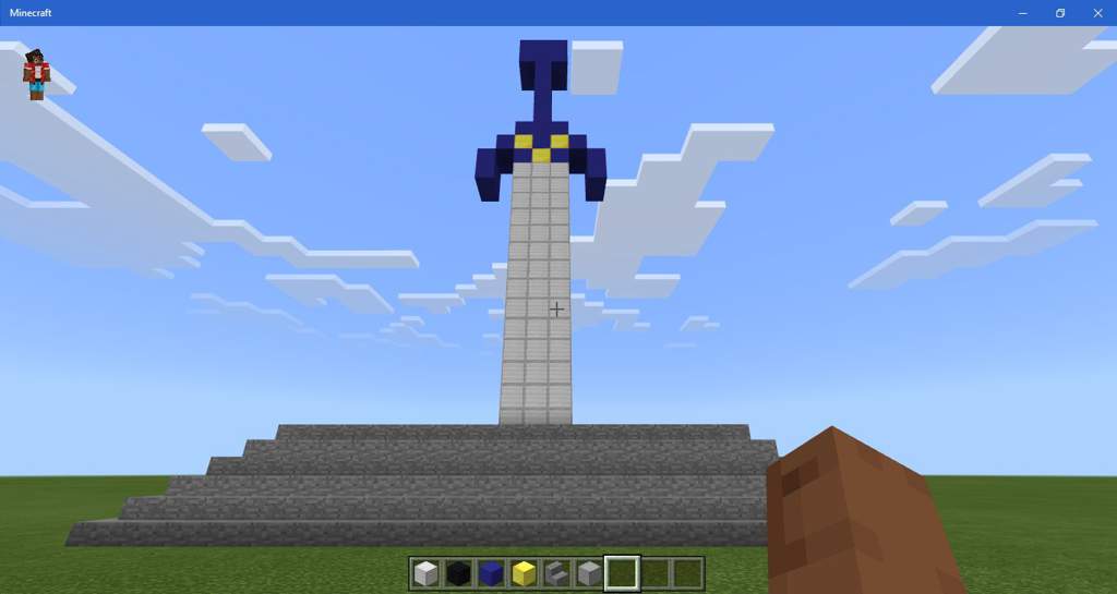 Master Sword Minecraft Statue Build Nintendo Amino