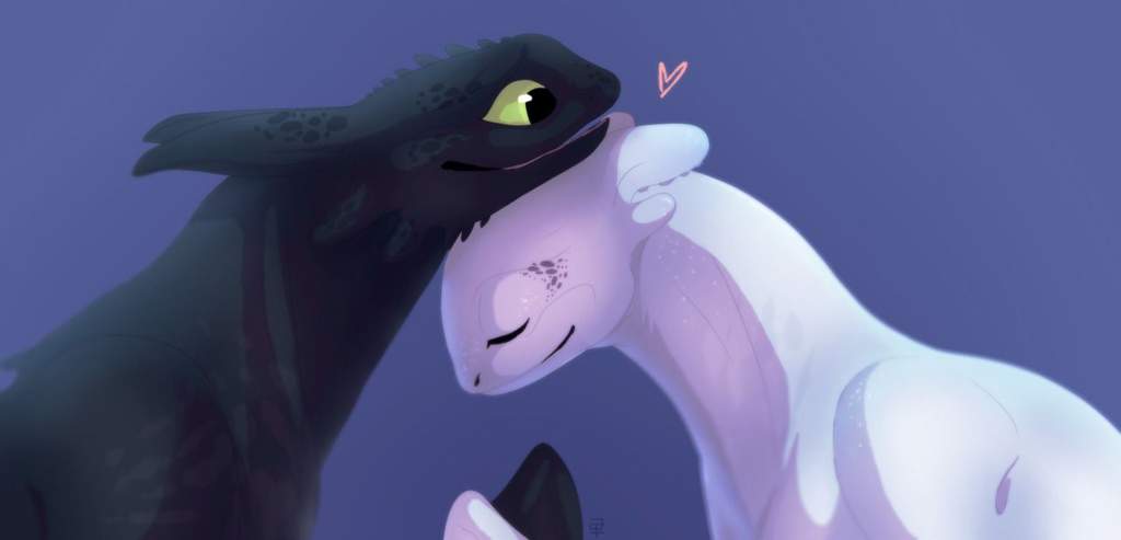 Toothless X Light Fury H T T Y D Amino