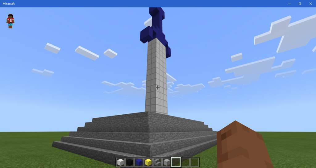 Master Sword Minecraft Statue Build Nintendo Amino