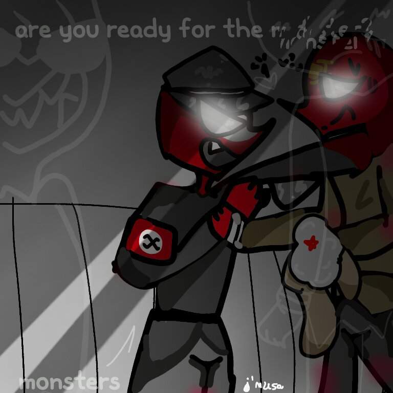 Monsterfanart Ussr X Nazi °• Countryhumans •° Amino 8818