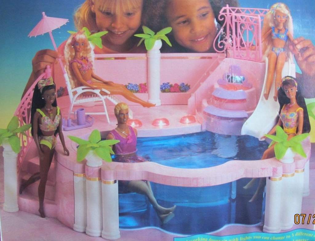 barbie swimming pool argos