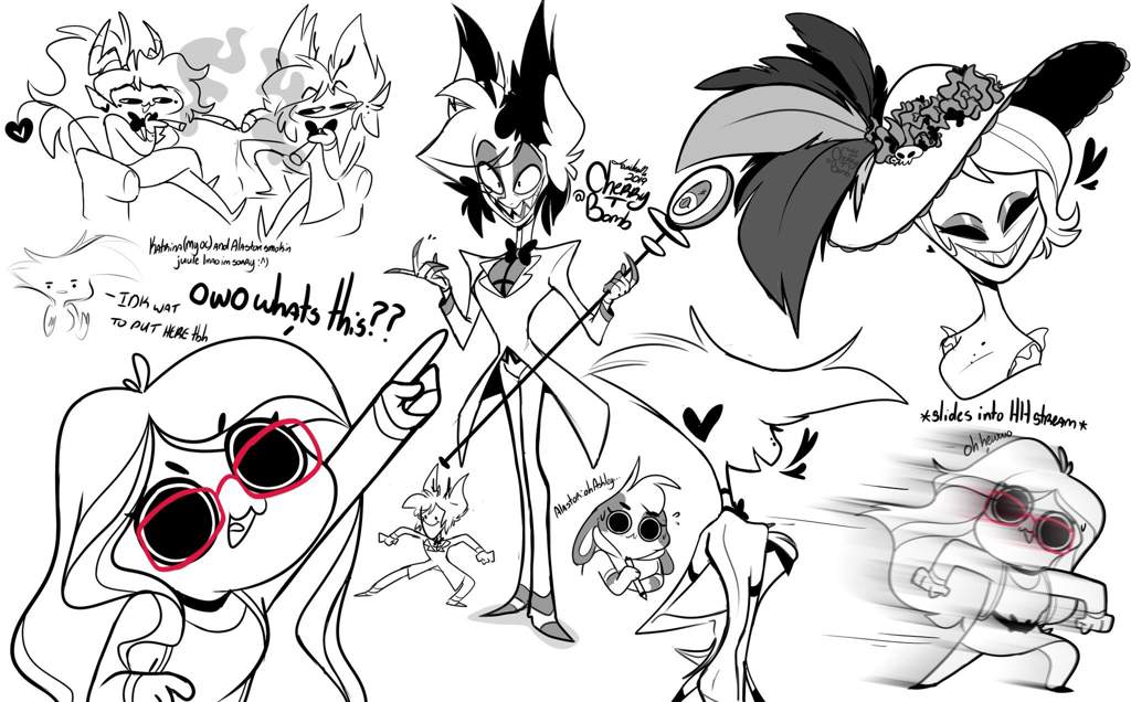 HH SKETCHES | Hazbin Hotel (official) Amino