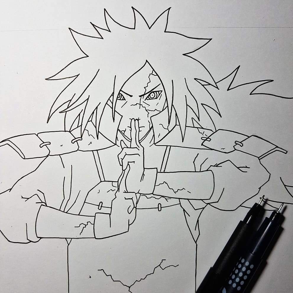 Madara Uchiha Arte Anime Amino Amino