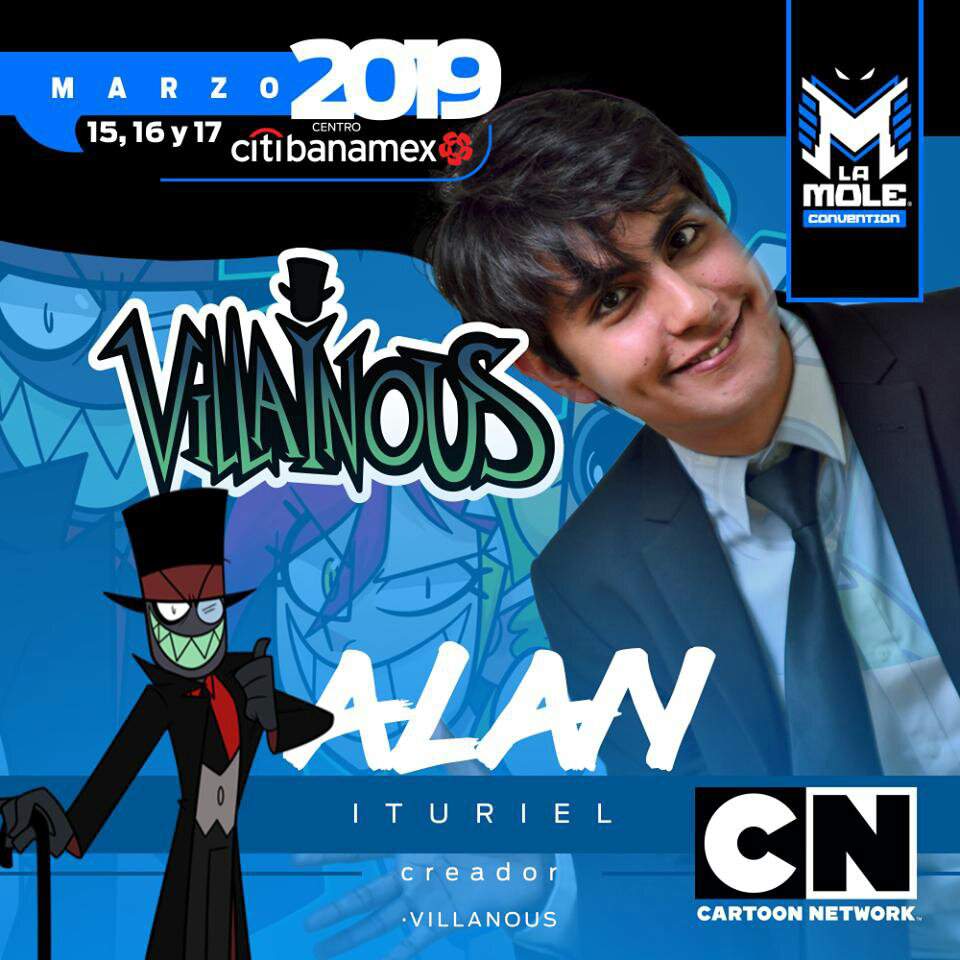 Alan Ituriel at LaMole: convention | Villainous! Amino