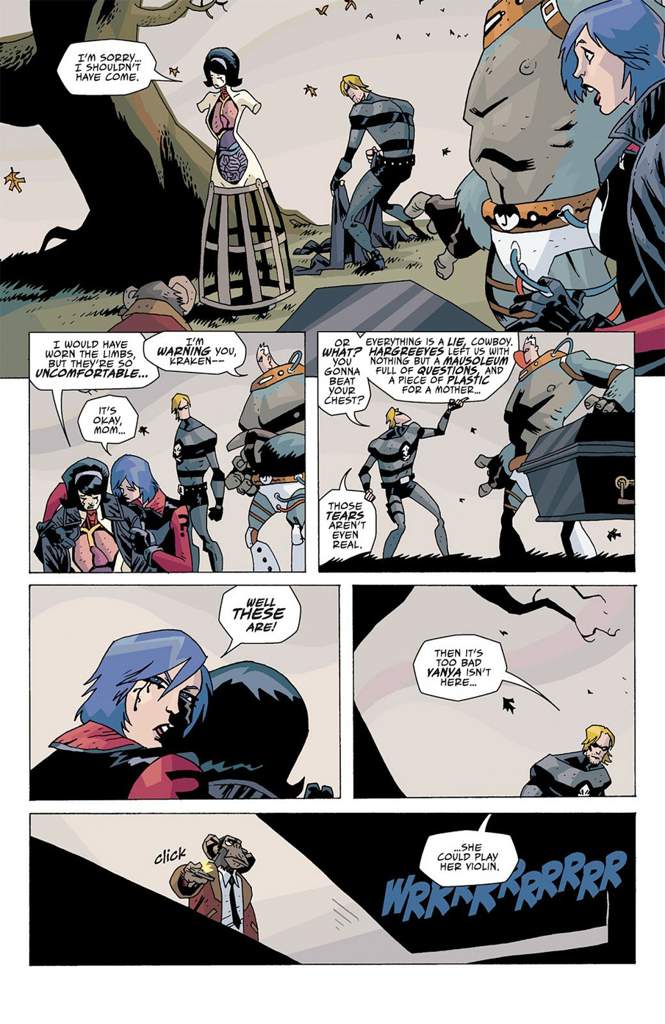 The Umbrella Academy Comics Vs. Live Action Comics Amino