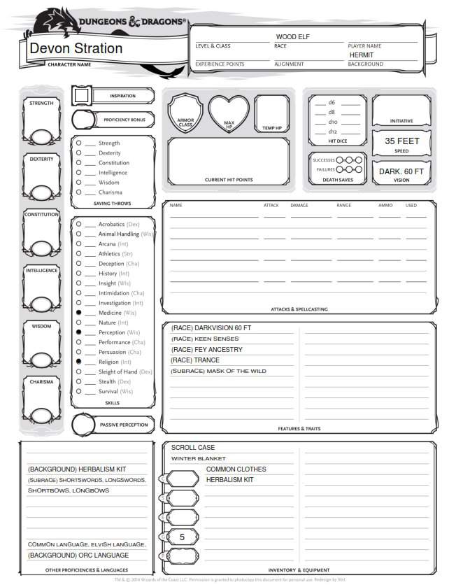 d&d 5e character builder with all content