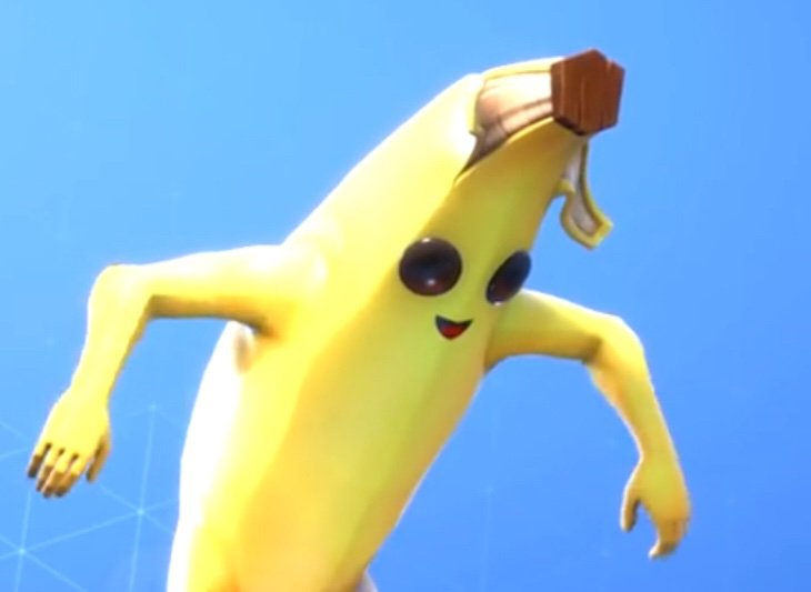 Fortnite banana skin