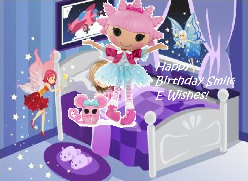 lalaloopsy smile e wishes