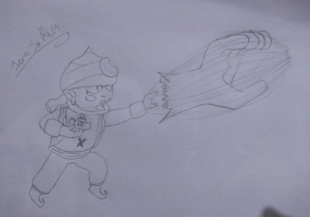 Fan Art De Eugenio Brawl Stars Amino Oficial Amino - eugenio brawl stars anime