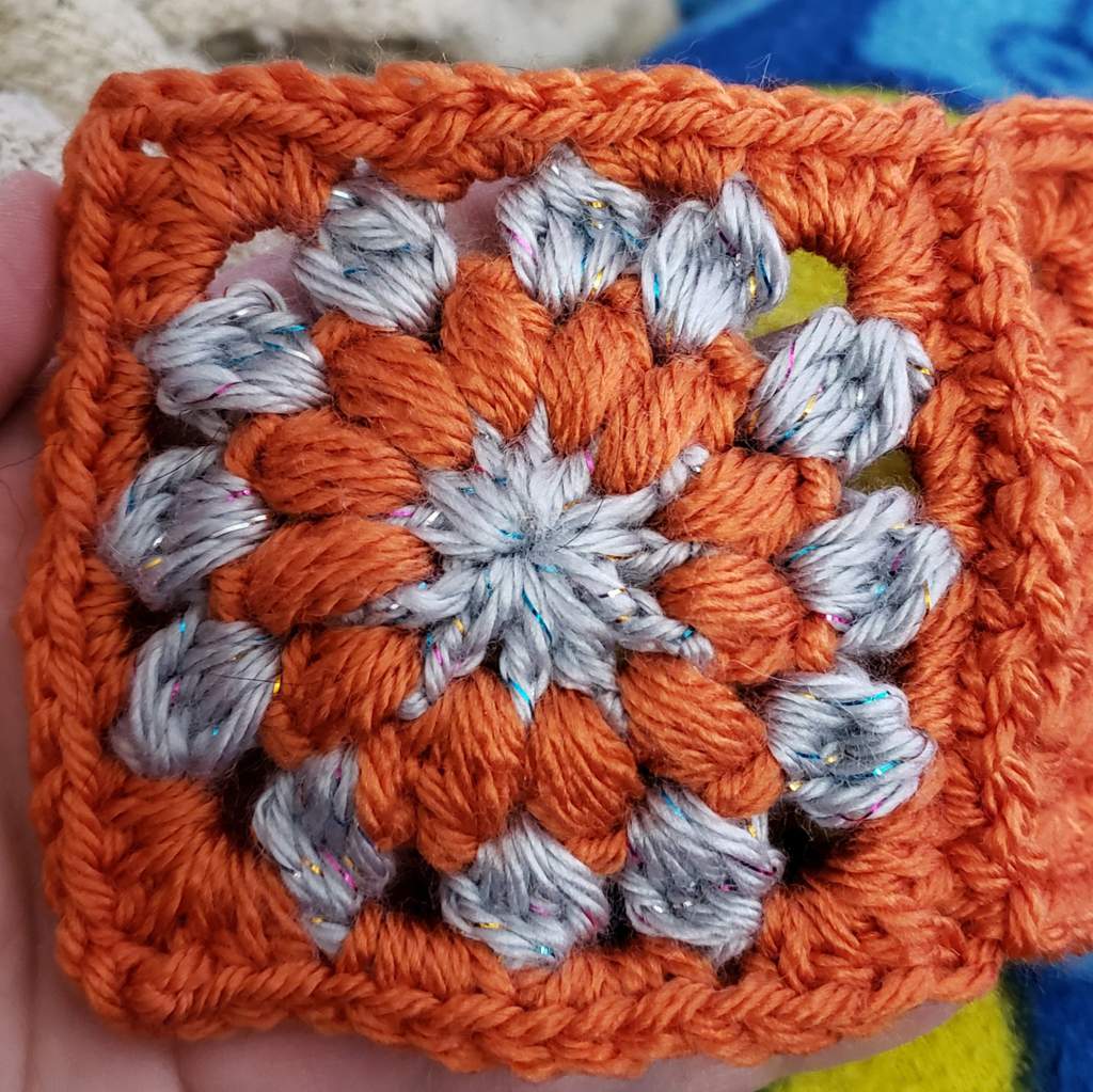 Granny Square Temperature Blanket | Crochet Amino