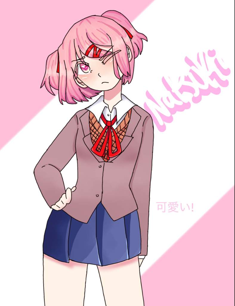 Natsuki art | Doki Doki Literature Club! Amino