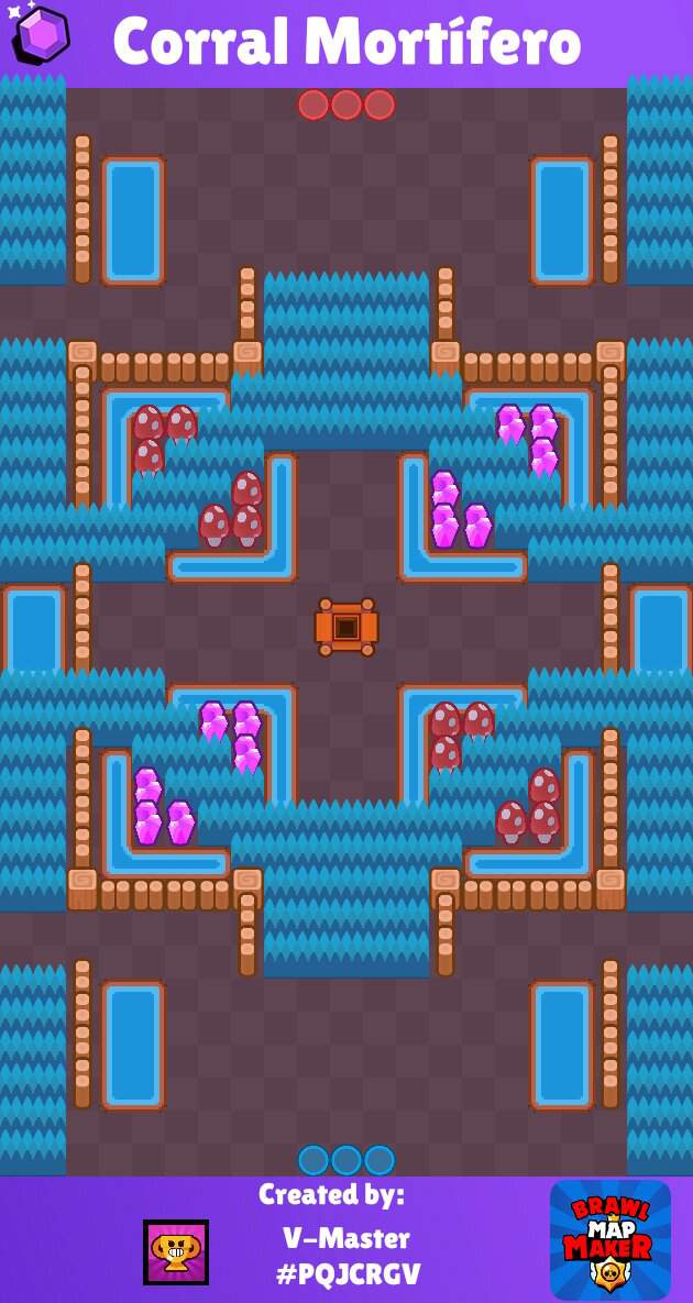 Mapa de Atrapagemas | Brawl Stars | ES Amino