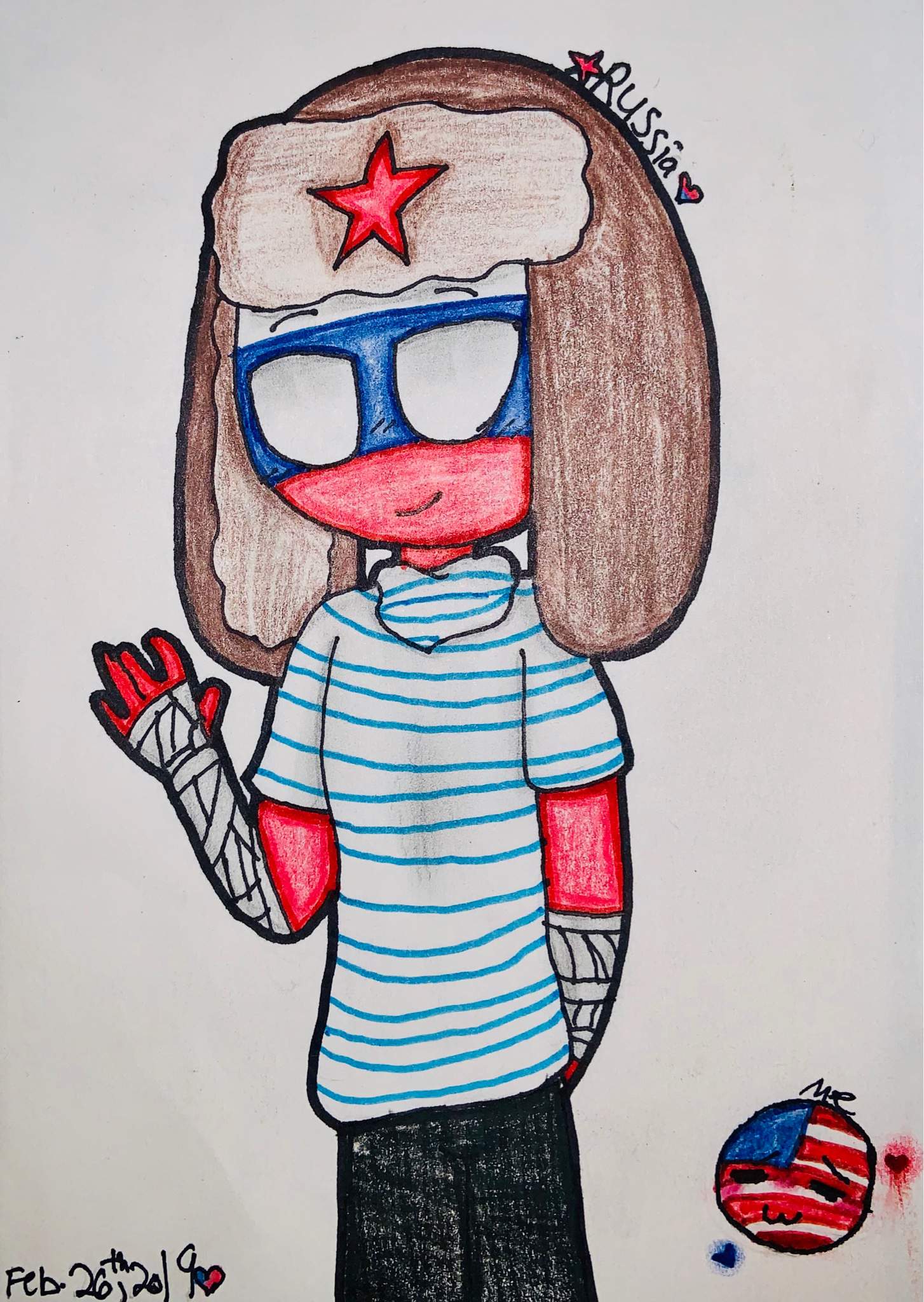 💙Russia UwU ️ | • CountryHumans • Amino