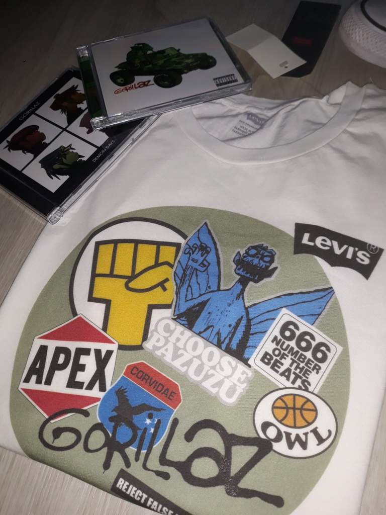 Levi's x Gorillaz T-shirt #1 | Gorillaz Amino