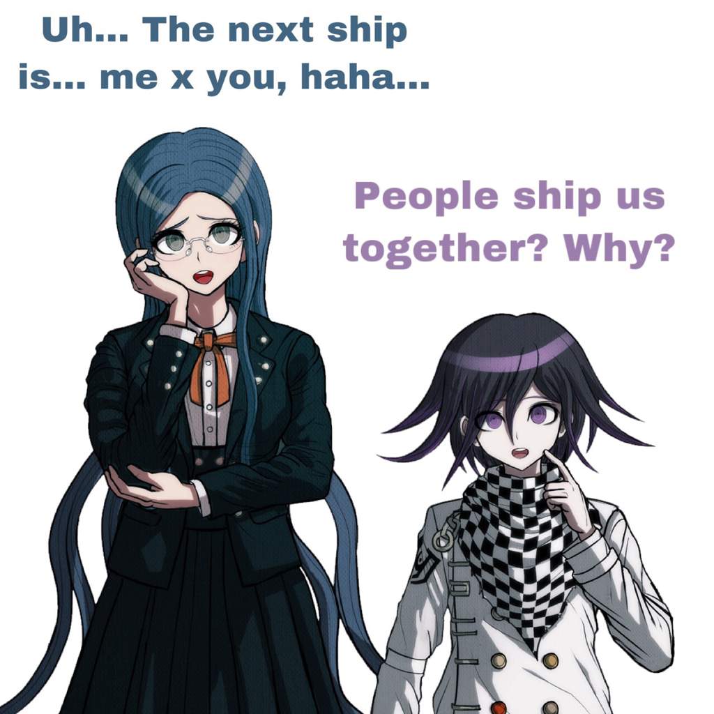 All Aboard the Kokichi Ship! (Reaction 18: Tsumugi x Kokichi ...