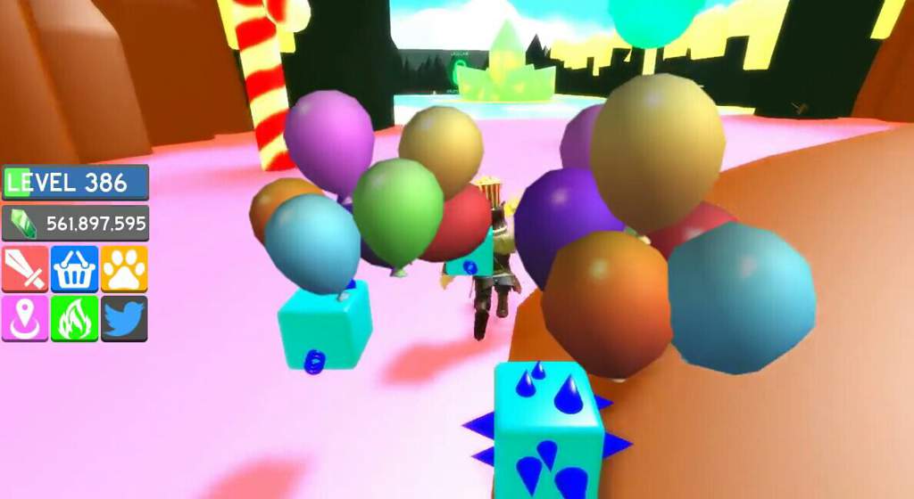 Event How To Get The Balloon Pauldrons Roblox Pizza Party Event