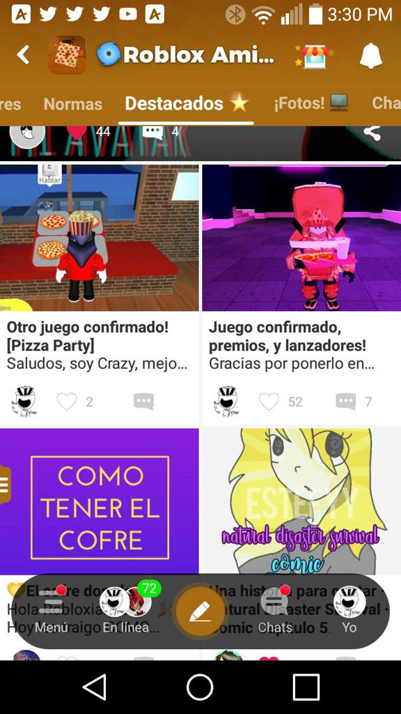 Otro Juego Confirmado Pizza Party Roblox Amino En - roblox pizza party event developer