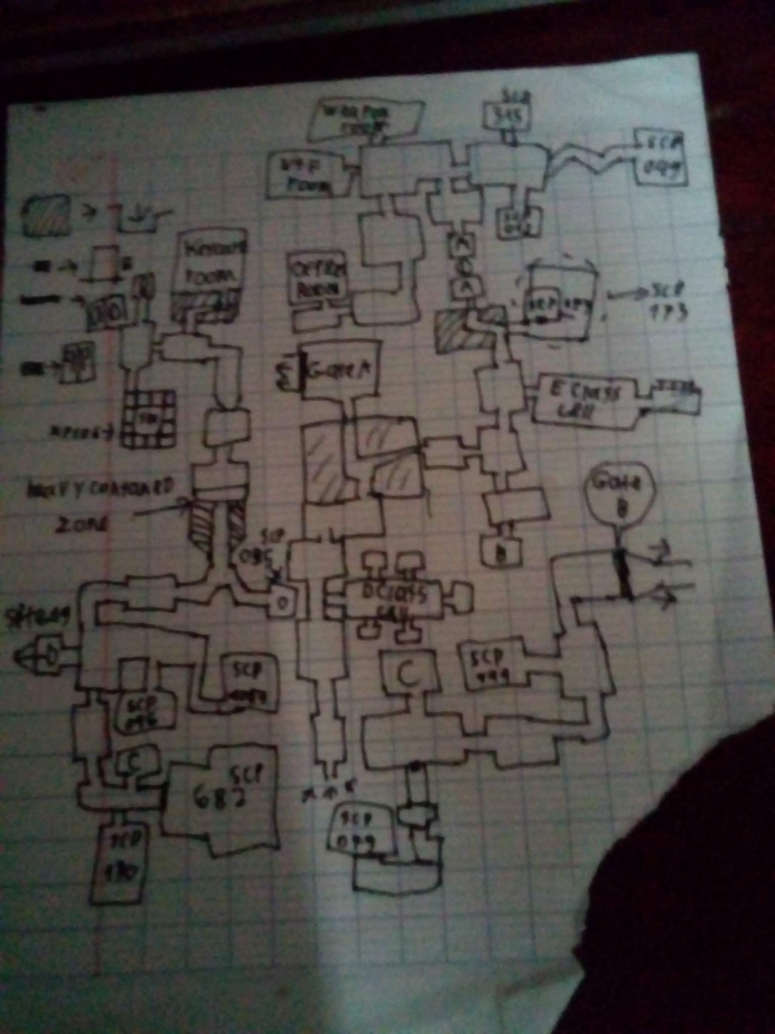 My own scp foundation map 😁 | SCP Foundation Amino