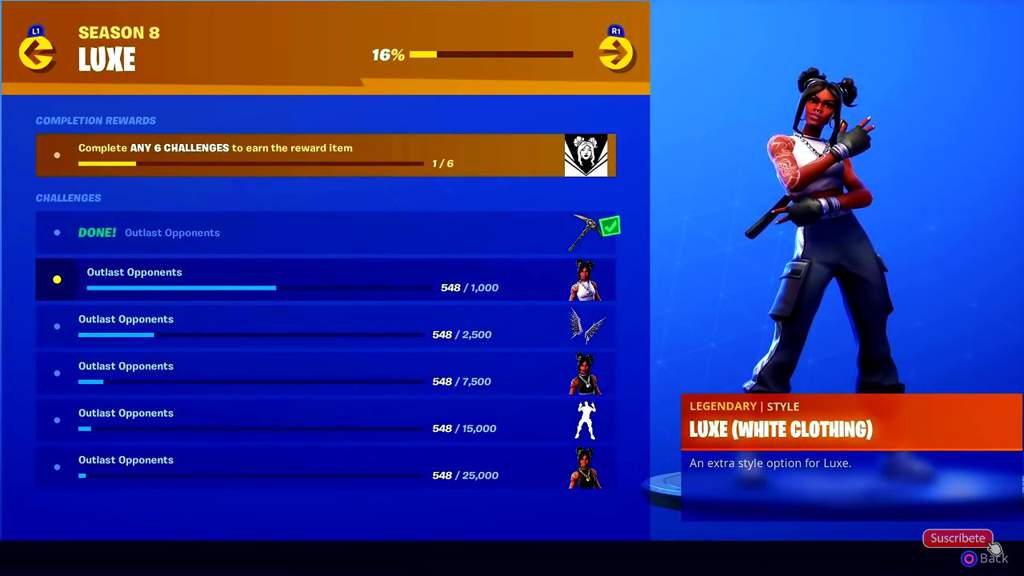 a continuacion veran la skin y los desafios - skins nivel 100 fortnite temporada 3