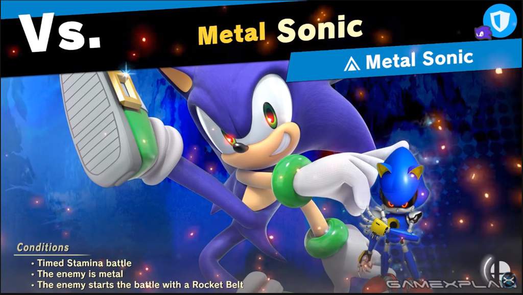 you fight a metal sonic with the actual metal sonic s abilities represented in smash form - fortnite sonic skin