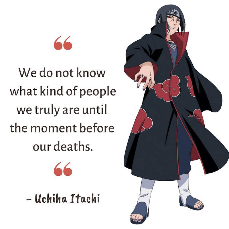 Itachi quotes | Naruto Amino