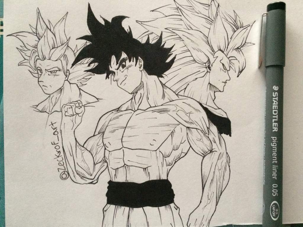 Dibujo De Goku <3 (500) | DRAGON BALL ESPAÑOL Amino