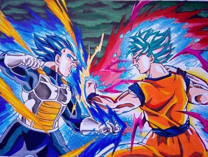 Goku Vs Vegeta 