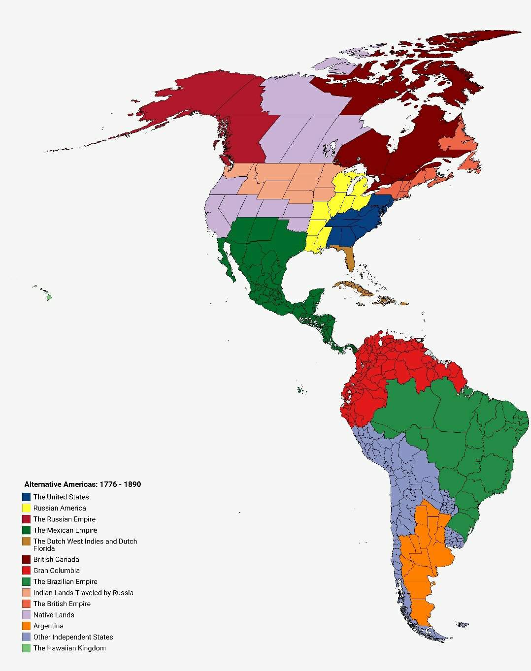 OOC: Custom Alternative Map | Nation States Amino