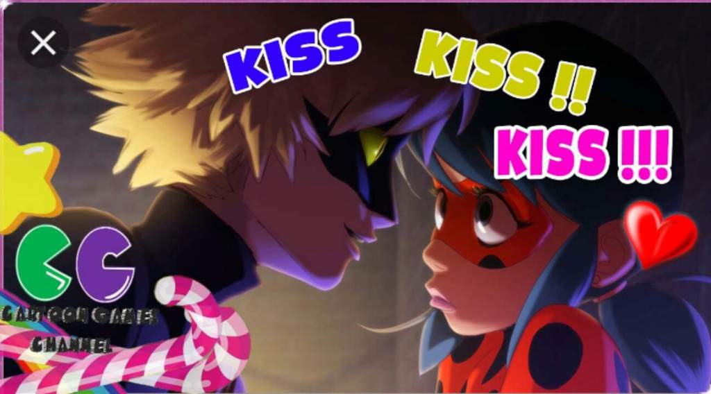 Cat Noir And Ladybug Kissing Miraculous Amino