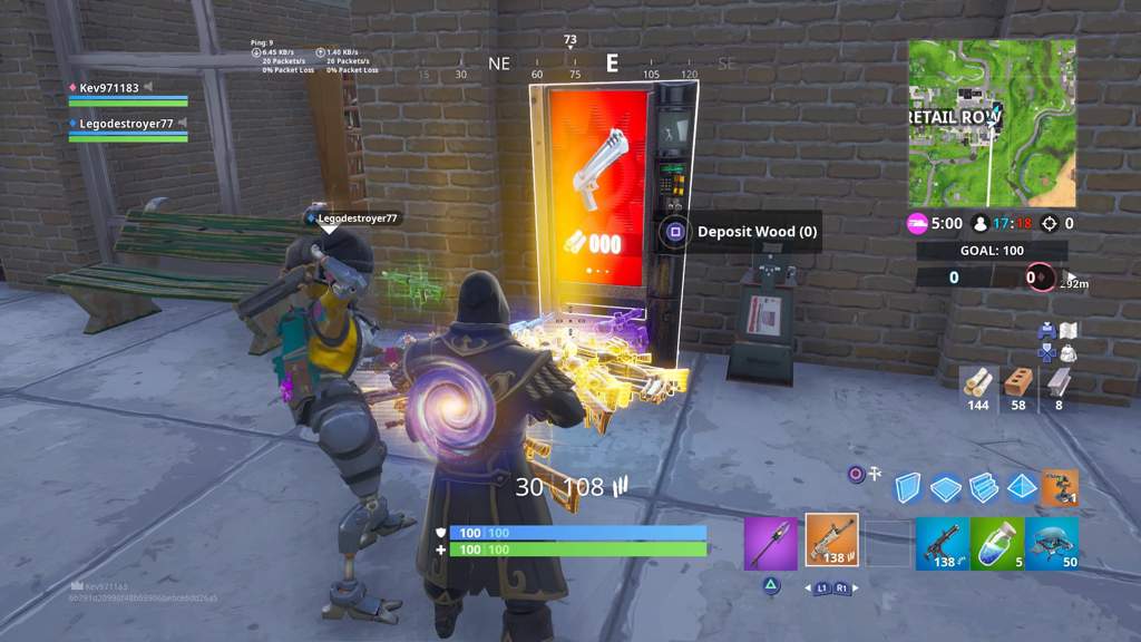 uh something ain t right here chief fortnite battle royale - free vending machine fortnite team rumble