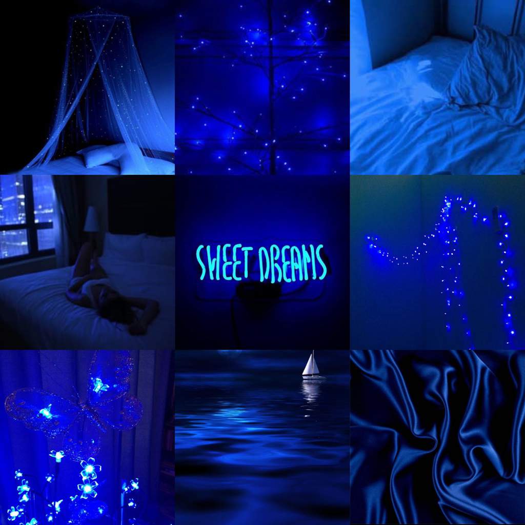 Blue Aesthetic Moodboards 