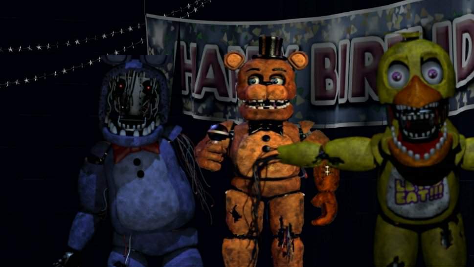 FnaF 2 fan made camera pictures. | Five Nights At Freddy's Amino