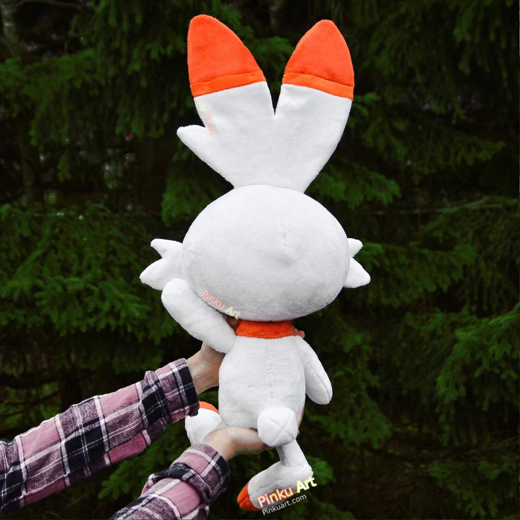 scorbunny winter plush