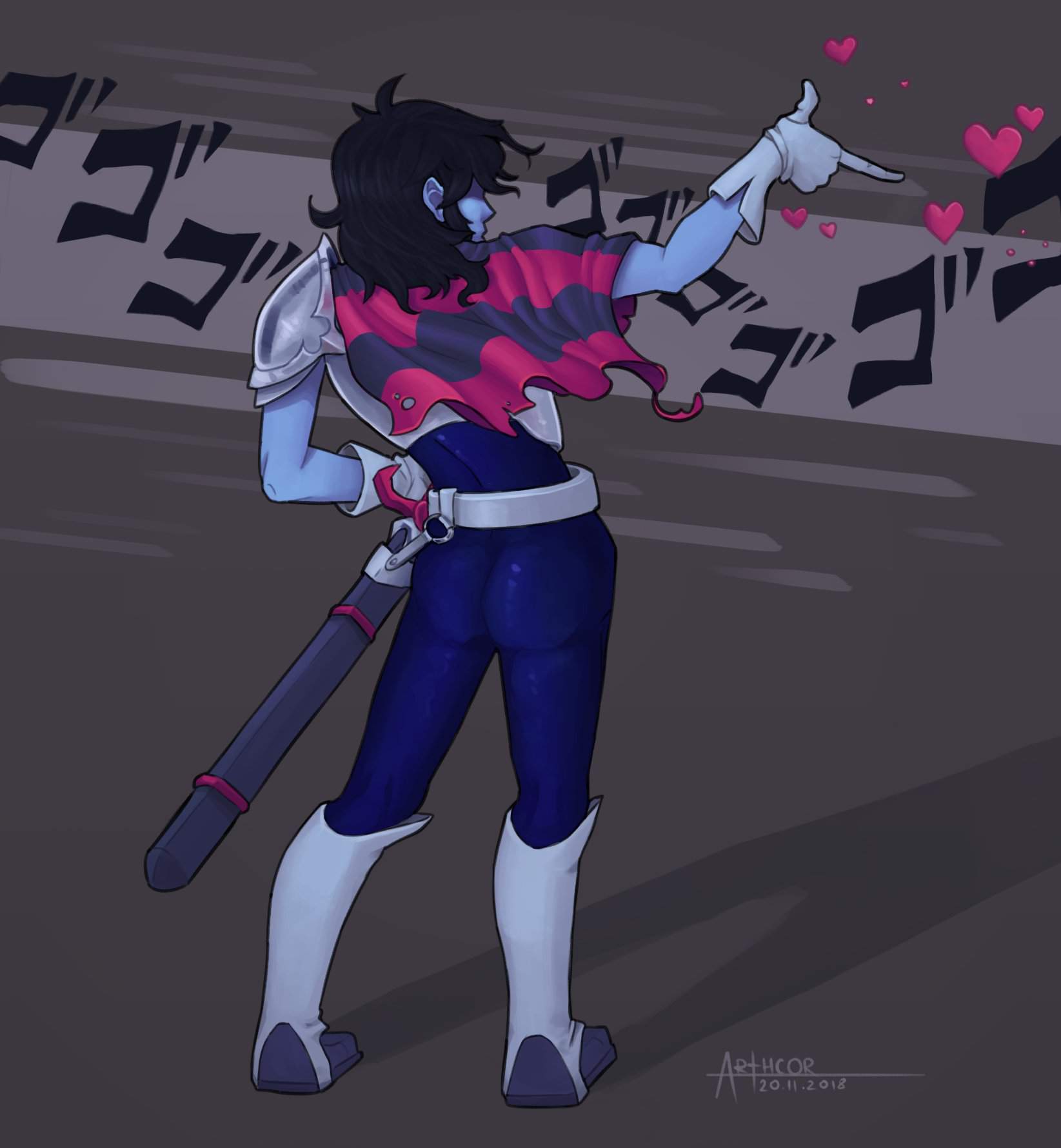 Deltarune Jojo Reference | Undertale Amino