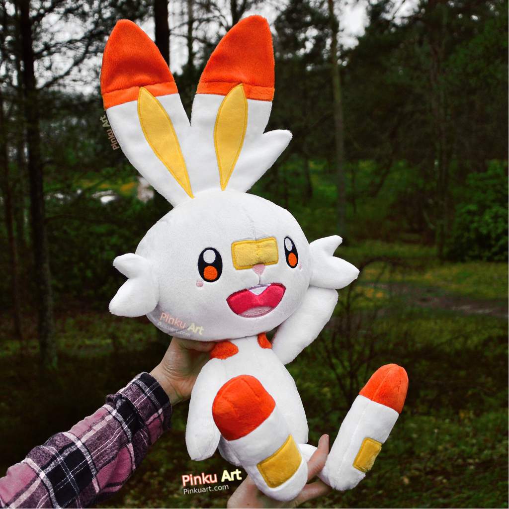 scorbunny winter plush