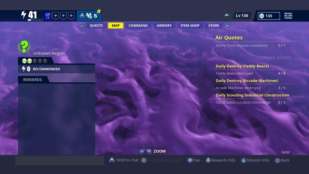 love storm stw - air quotes mission fortnite